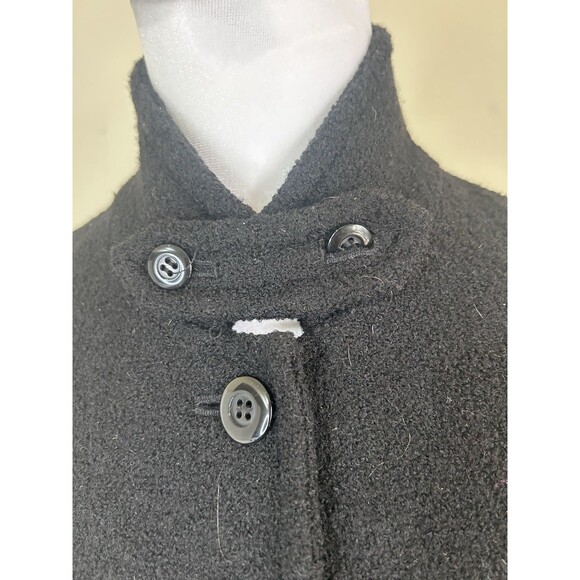 Petite Sophisticate Women's Wool Blend Boucle Lined Jacket  Black Size 0 - Picture 2 of 9